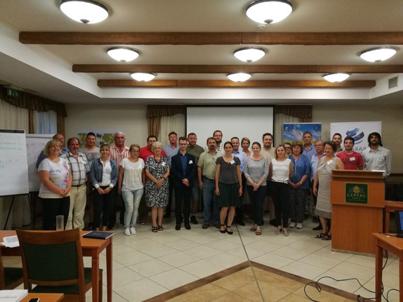 Csoportk&eacute;p a tr&eacute;ningen r&eacute;sztvevőkről. 